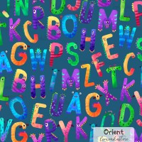 Halloween Alphabet Monsters - Orient