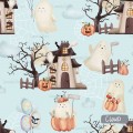 Halloween Ghosts - Cloud