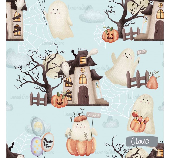 Halloween Ghosts - Cloud