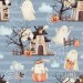 Halloween Ghosts - Lines