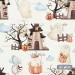 Halloween Ghosts - Off-white