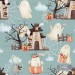 Halloween Ghosts - Sage