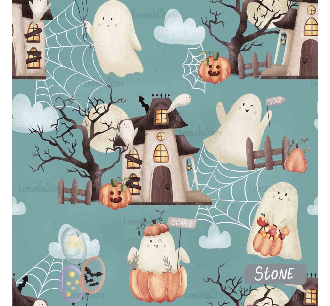 Halloween Ghosts - Stone