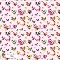 Leopard Hearts Type-2 - Pink