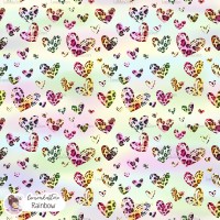 Leopard Hearts Type-2 - Rainbow