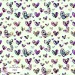 Leopard Hearts Type-3 exclusive seamless pattern - Mint