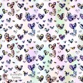 Leopard Hearts Type-5 exclusive seamless pattern - Rainbow