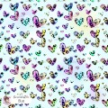 Leopard Hearts Type-8 exclusive seamless pattern - Blue
