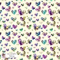 Leopard Hearts Type-8 exclusive seamless pattern - Yellow