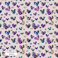 Leopard Hearts Type-9 - Brown