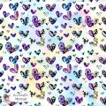 Leopard Hearts Type-9 exclusive seamless pattern - Mermaid