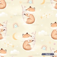 Little Fox with Bunny - Sand