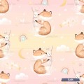 Little Fox with Bunny - Soft