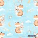 Little Fox with Bunny - Spring