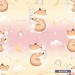 Little Fox with Bunny - Sunrise