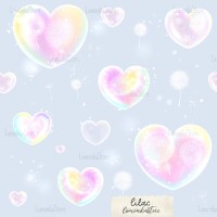 Magic hearts - Lilac