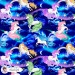Magical Unicorns exclusive seamless pattern - Moonlight