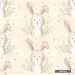 Mommy's little bunny exclusive seamless pattern - Sunny