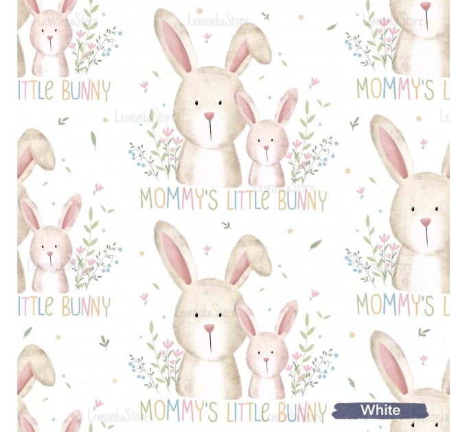 Mommy's little bunny -  White 2 in 1