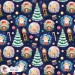 Nutcracker exclusive seamless pattern - Midnight