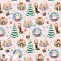 Nutcracker exclusive seamless pattern - Pink