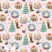 Nutcracker exclusive seamless pattern - Pink