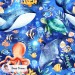 Ocean Story exclusive seamless pattern  - Deep