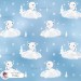 Polar Bear exclusive seamless pattern - Frosty
