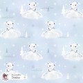 Polar Bear exclusive seamless pattern - Shadow