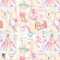Princess Vibe exclusive seamless pattern- Sugar