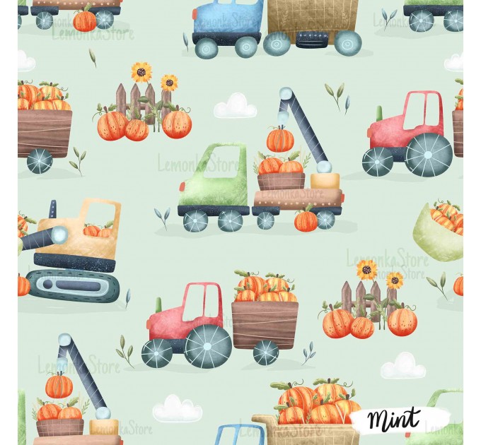 Pumpkin Trucks - Mint