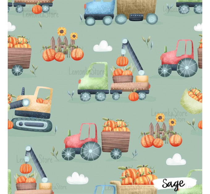 Pumpkin Trucks - Sage