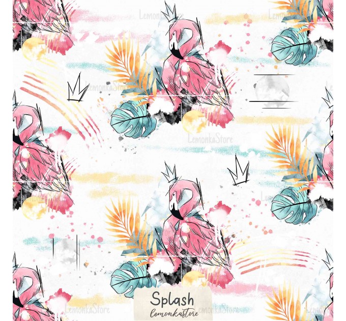 Queen Flamingo - Splash