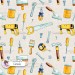 Repair Tools exclusive seamless pattern - Canvas