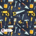 Repair Tools exclusive seamless pattern - Night