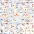Santa Mail exclusive seamless pattern - Snowy