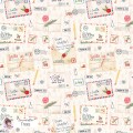 Santa Mail exclusive seamless pattern - Trees