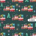 Santa train - Green