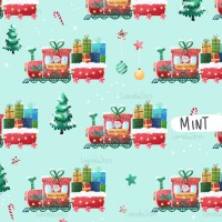 Santa train - Mint