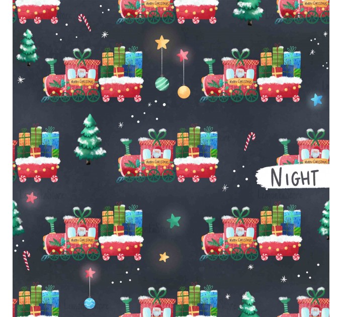 Santa train - Night