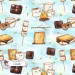 Smores exclusive seamless pattern - Clouds