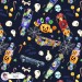 Spooky Skateboard exclusive seamless pattern - Night