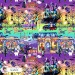 Spooky Carnival exclusive seamless pattern - Gradient