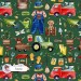 Spring Garden (Boyish) exclusive seamless pattern - Forest