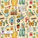 Spring Garden exclusive seamless pattern - Butter