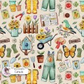 Spring Garden exclusive seamless pattern - Canvas