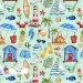 Summer Vibe (Boyish) exclusive seamless pattern - Mint