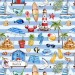 Summer Vibe (Boyish) exclusive seamless pattern - Nautical