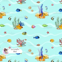 Tropical Fish - Mint Tropical Fish - Mint