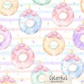 Unicorn Donuts - Colorful